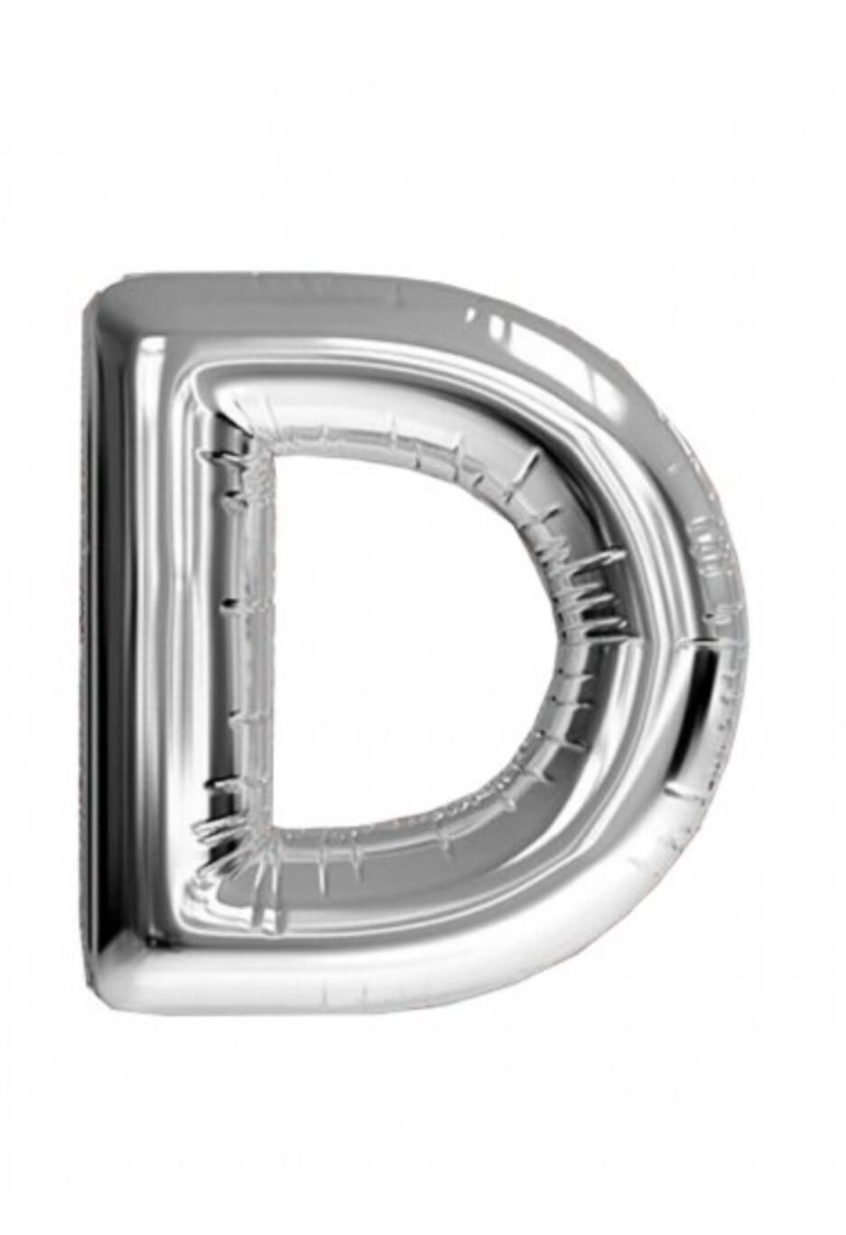 16 INC FOLYO BALON HARF GÜMÜŞ D