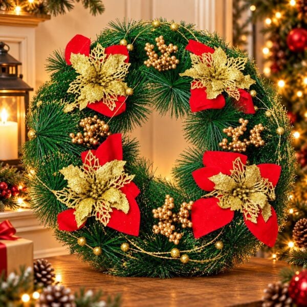 ÇELENK NOEL YUVARLAK 40 CM