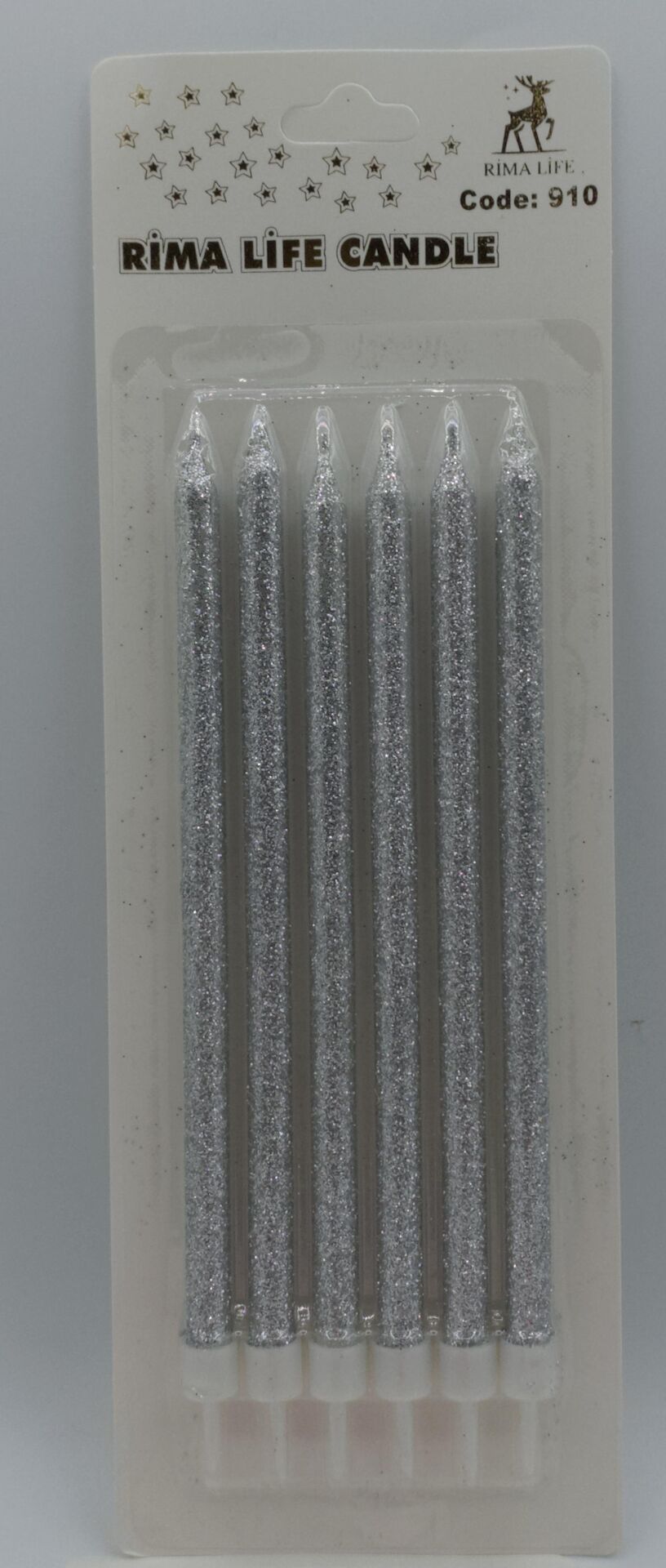 MUM İTHAL 15 CM NO:910 GÜMÜŞ SİMLİ