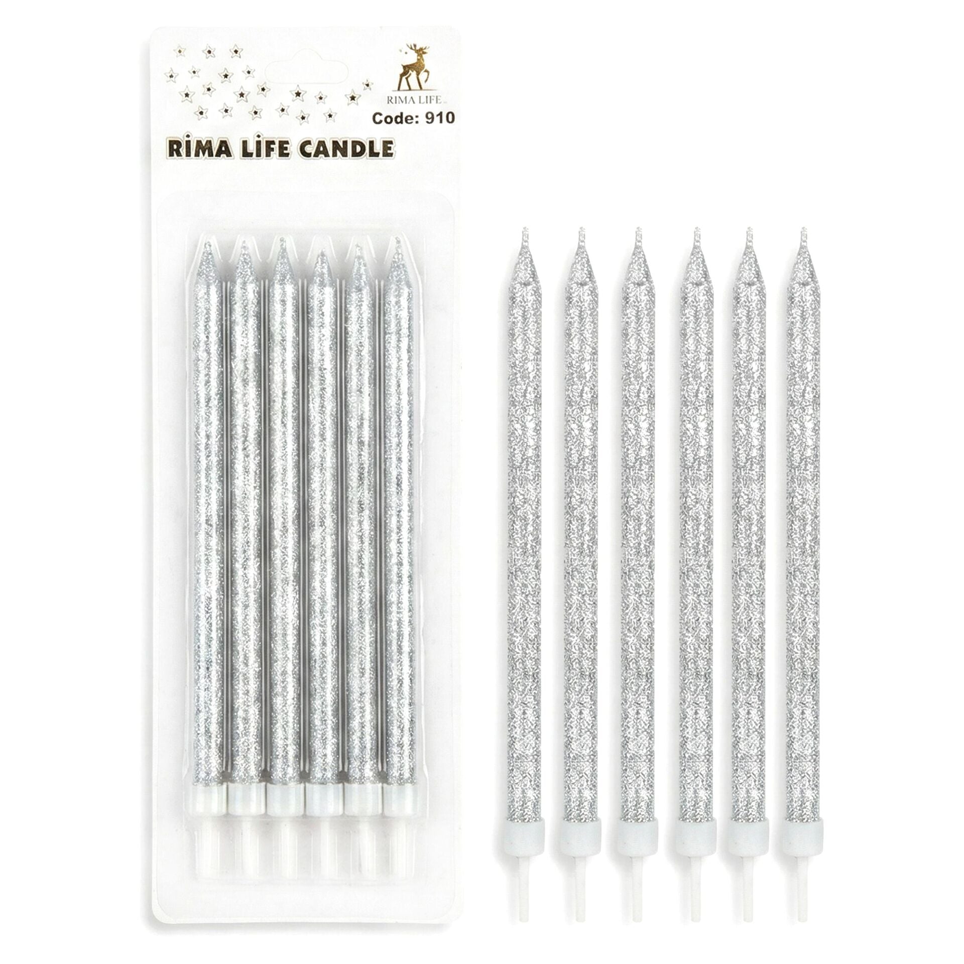 MUM İTHAL 15 CM NO:910 GÜMÜŞ SİMLİ