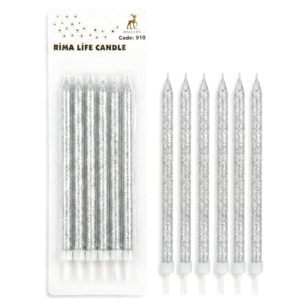 MUM İTHAL 15 CM NO:910 GÜMÜŞ SİMLİ
