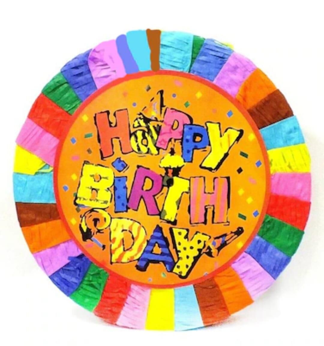 PİNYATA HAPPY RENKLİ