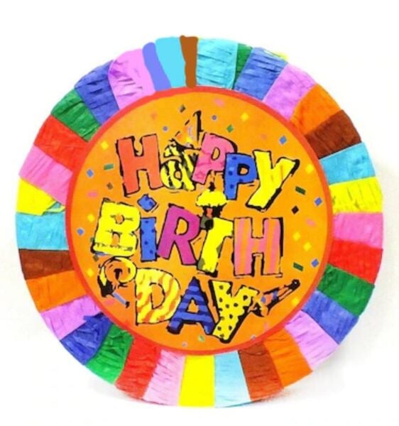 PİNYATA HAPPY RENKLİ