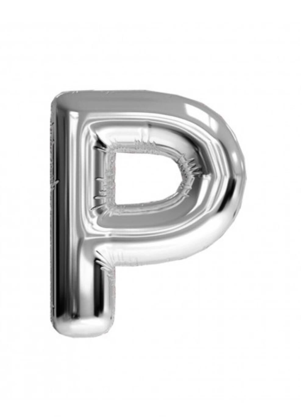 16 INC FOLYO BALON HARF GÜMÜŞ P