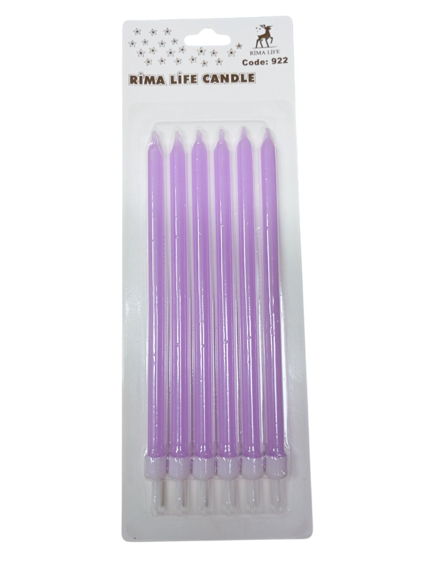 MUM İTHAL 15 CM NO:922 MOR PASTEL