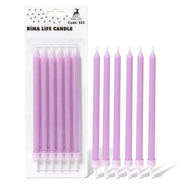 MUM İTHAL 15 CM NO:922 MOR PASTEL