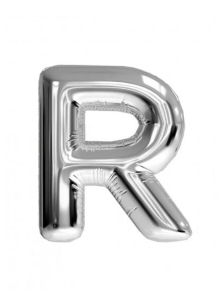 16 INC FOLYO BALON HARF GÜMÜŞ R