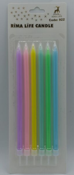 MUM İTHAL 15 CM NO:922 RENKLİ PASTEL