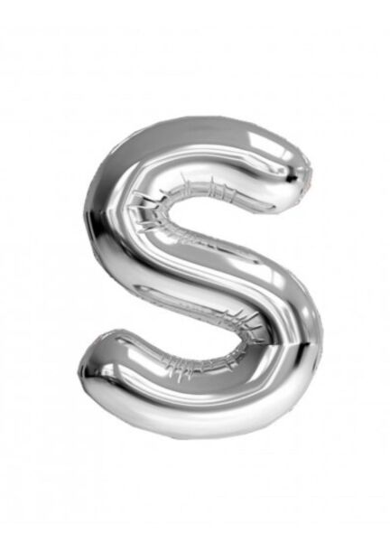 16 INC FOLYO BALON HARF GÜMÜŞ S