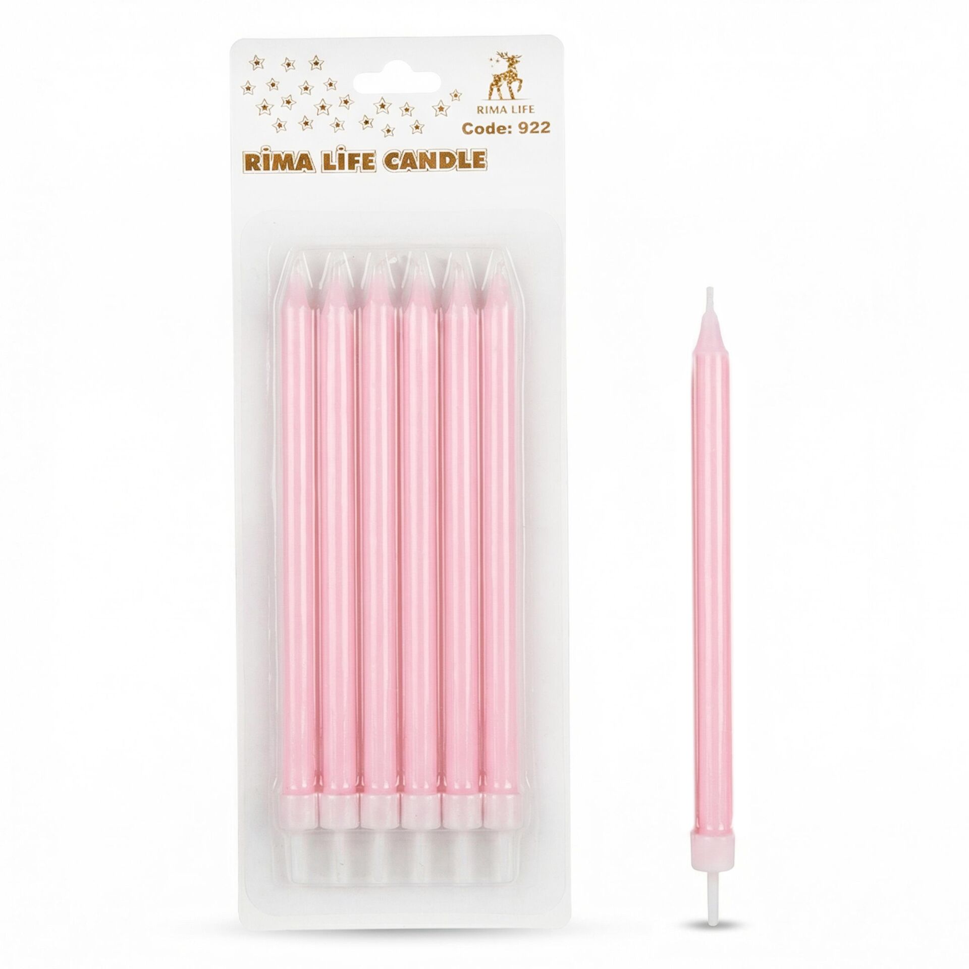 MUM İTHAL 15 CM NO:922 PEMBE PASTEL