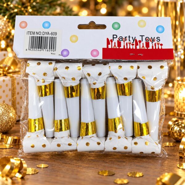DÜDÜK 4 CM 10 LU GOLD (1 KOLİ 600 PK)