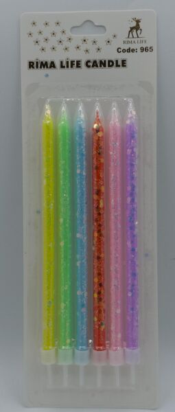 MUM İTHAL 15 CM NO:965 SİMLİ RENKLİ