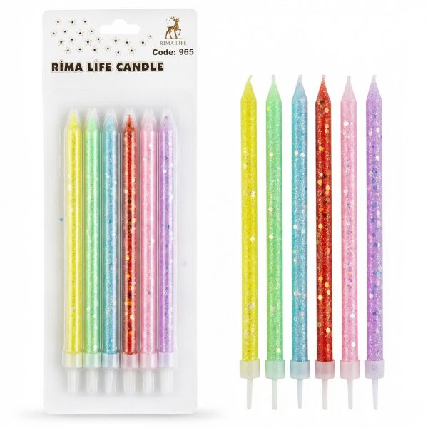 MUM İTHAL 15 CM NO:965 SİMLİ RENKLİ