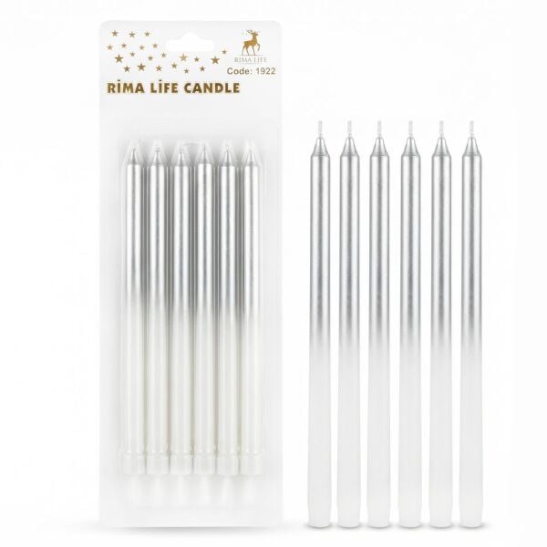 MUM İTHAL 15 CM NO:935 BEYAZ/GÜMÜŞ PARLAK