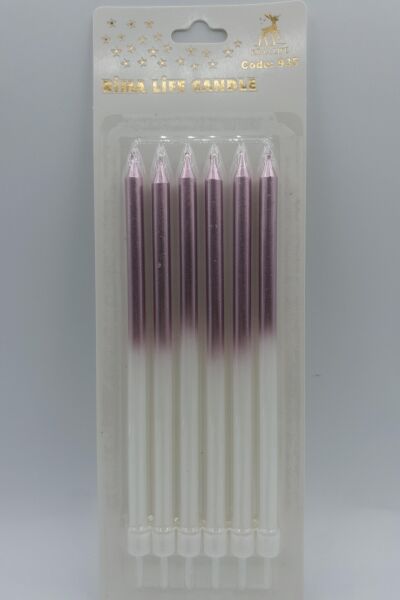 MUM İTHAL 15 CM NO:935 BEYAZ/PEMBE PARLAK