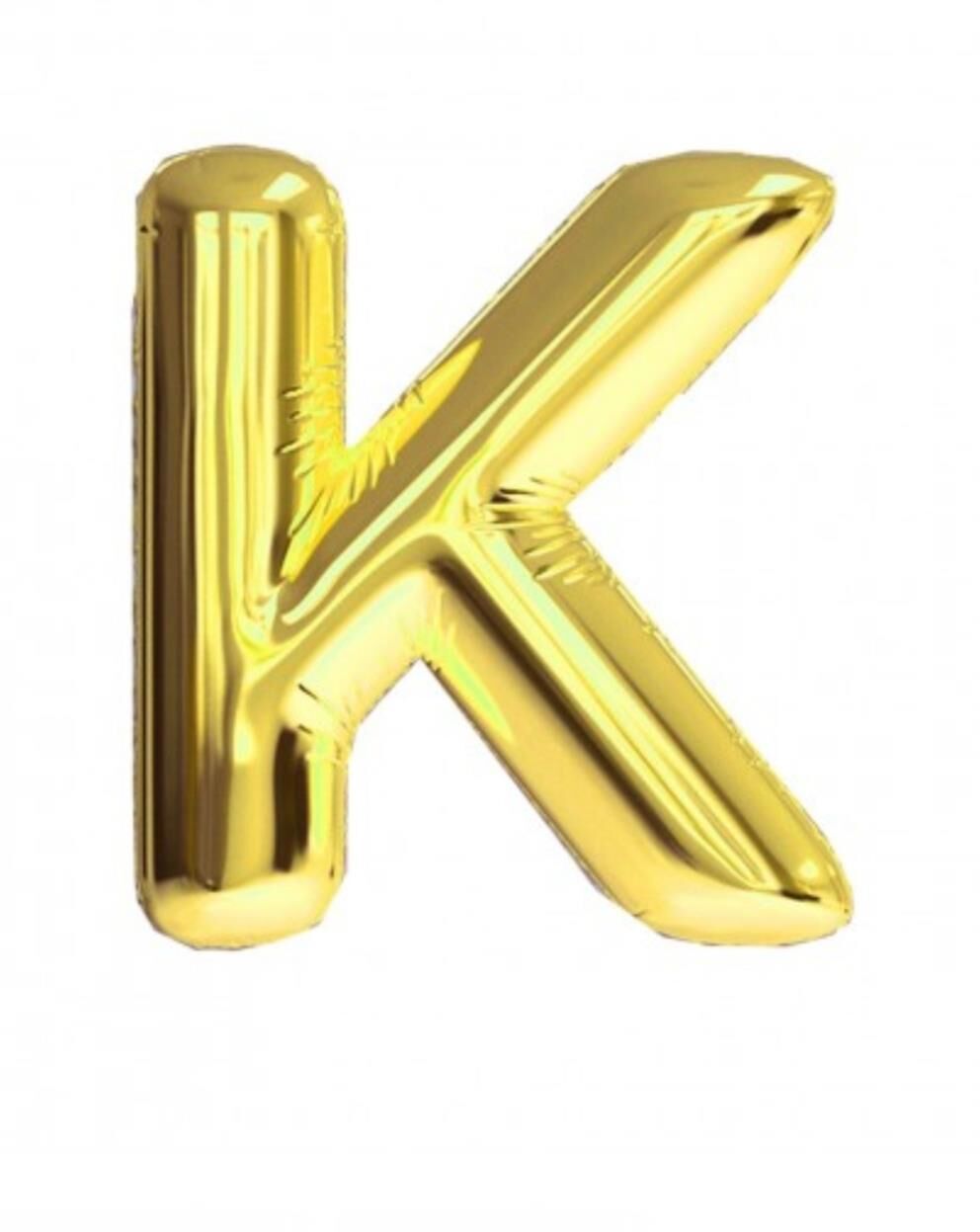 34 İNC FOLYO BALON HARF ALTIN K