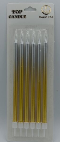 MUM İTHAL 15 CM NO:933 GOLD/GÜMÜŞ PARLAK