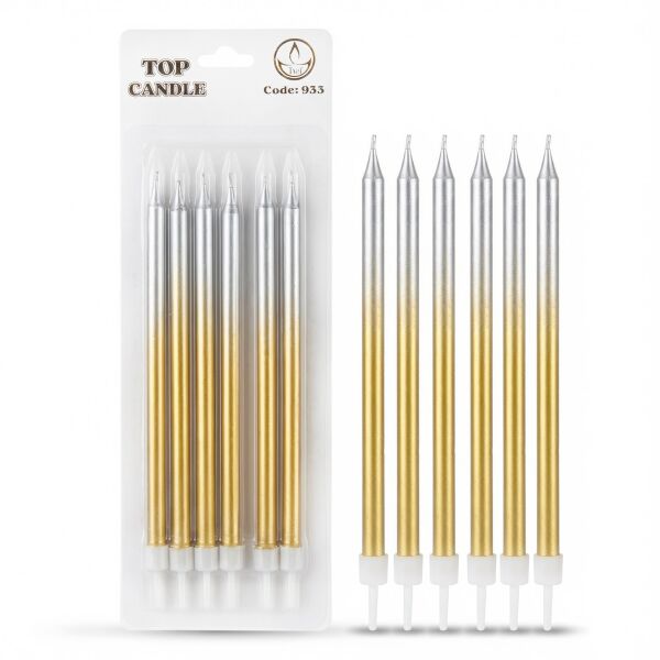 MUM İTHAL 15 CM NO:933 GOLD/GÜMÜŞ PARLAK