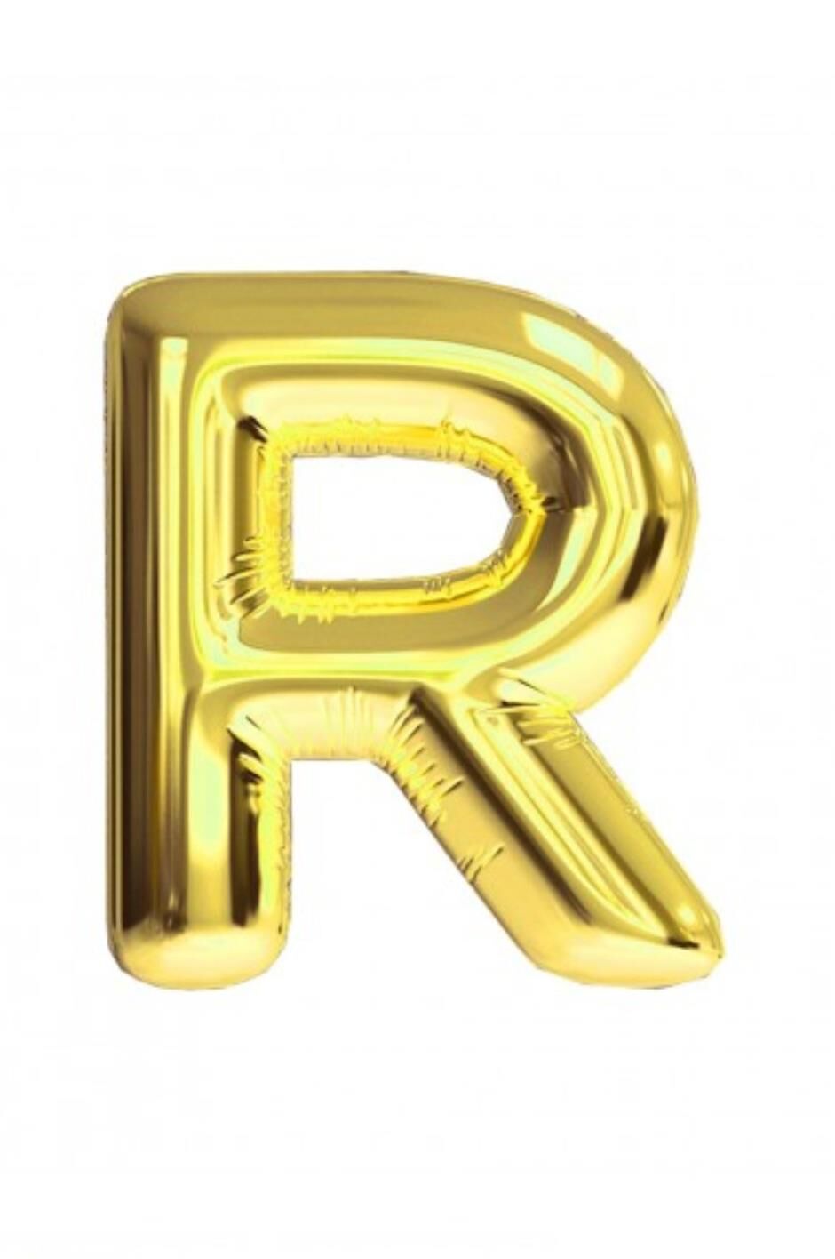 34 İNC FOLYO BALON HARF ALTIN R