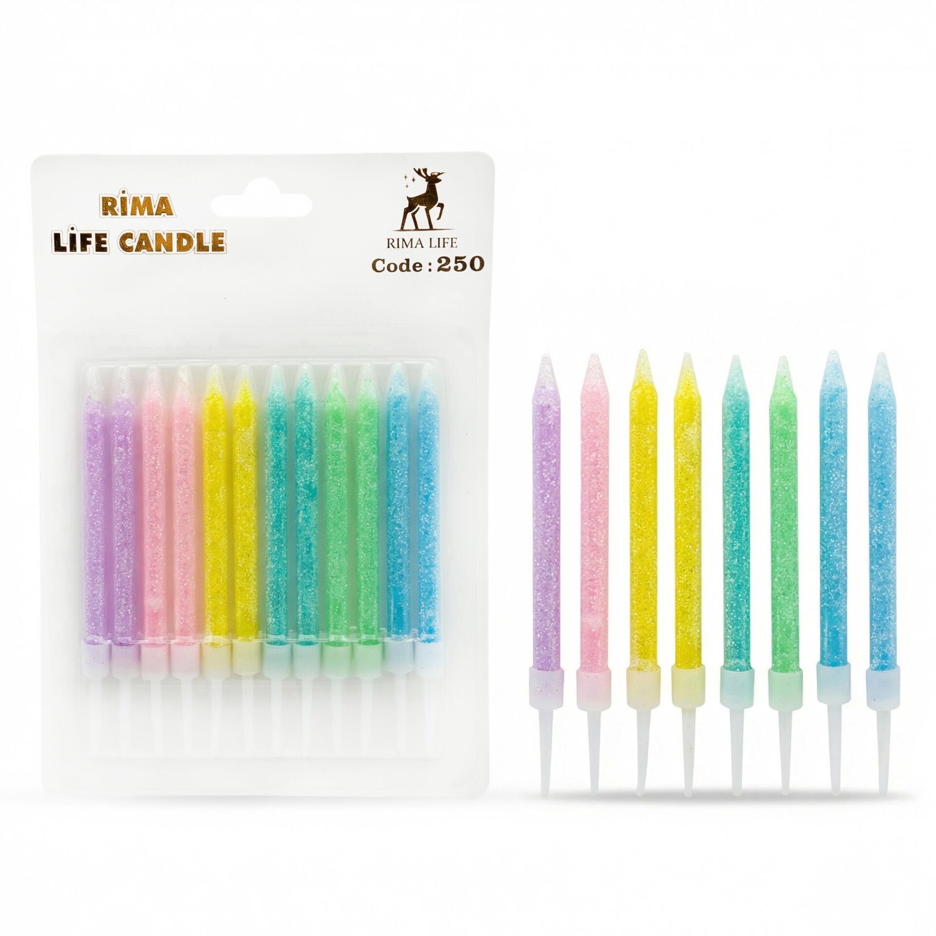 MUM İTHAL 10 CM NO:250 SİMLİ RENKLİ