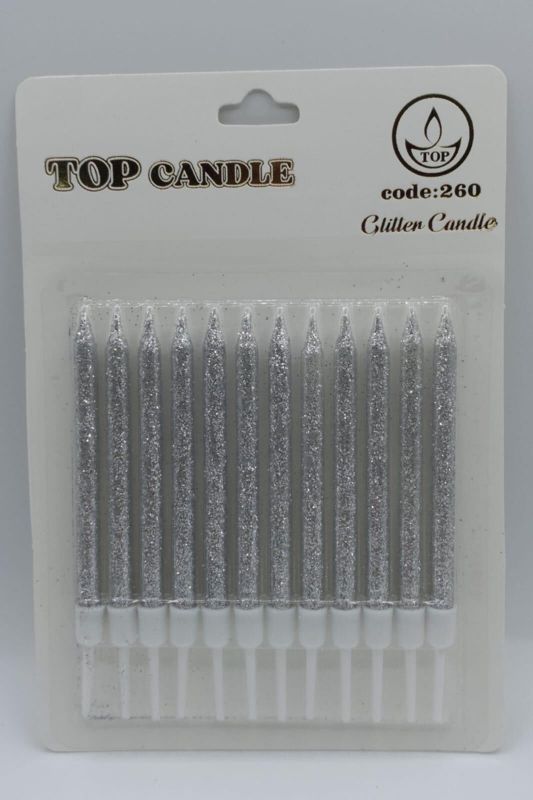 MUM İTHAL 10 CM NO:260 GÜMÜŞ SİMLİ