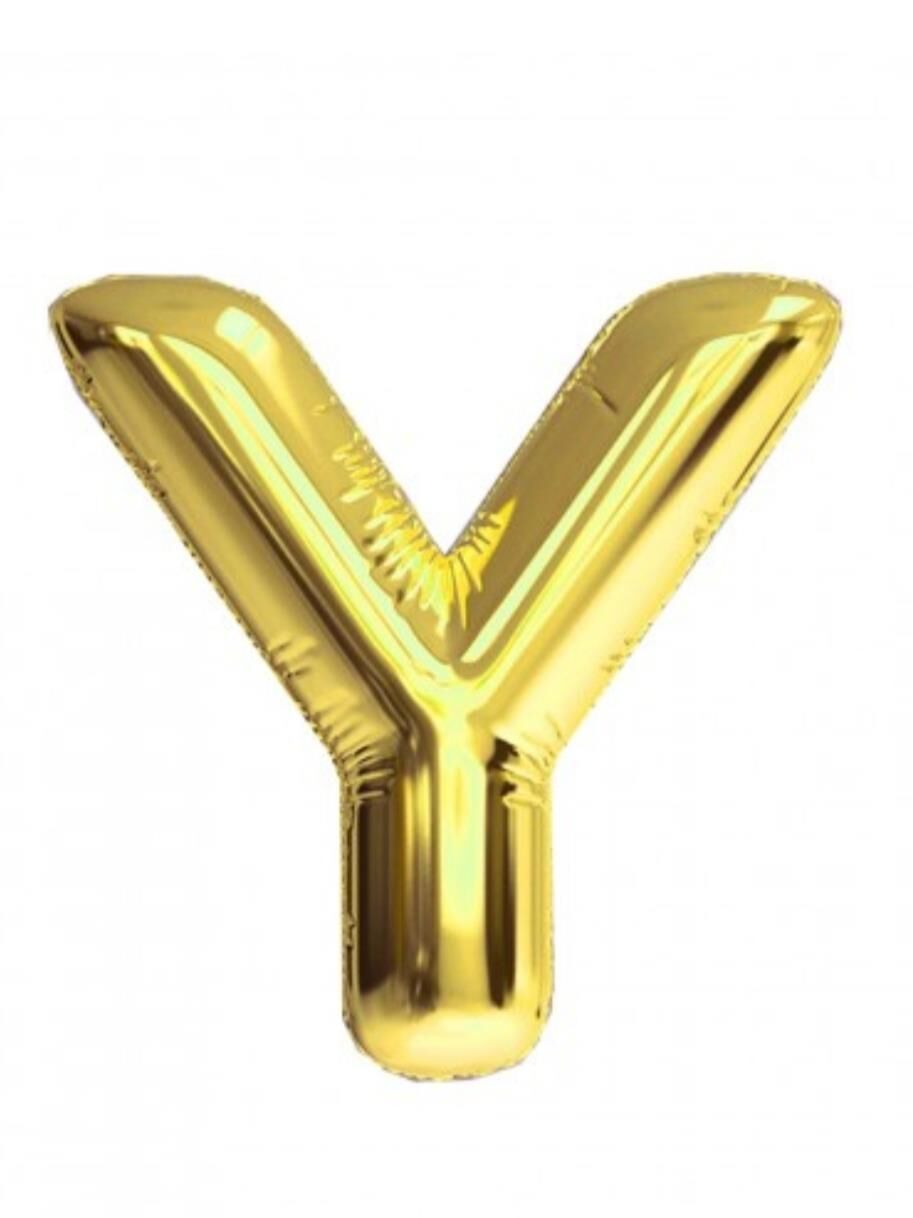 34 İNC FOLYO BALON HARF ALTIN Y