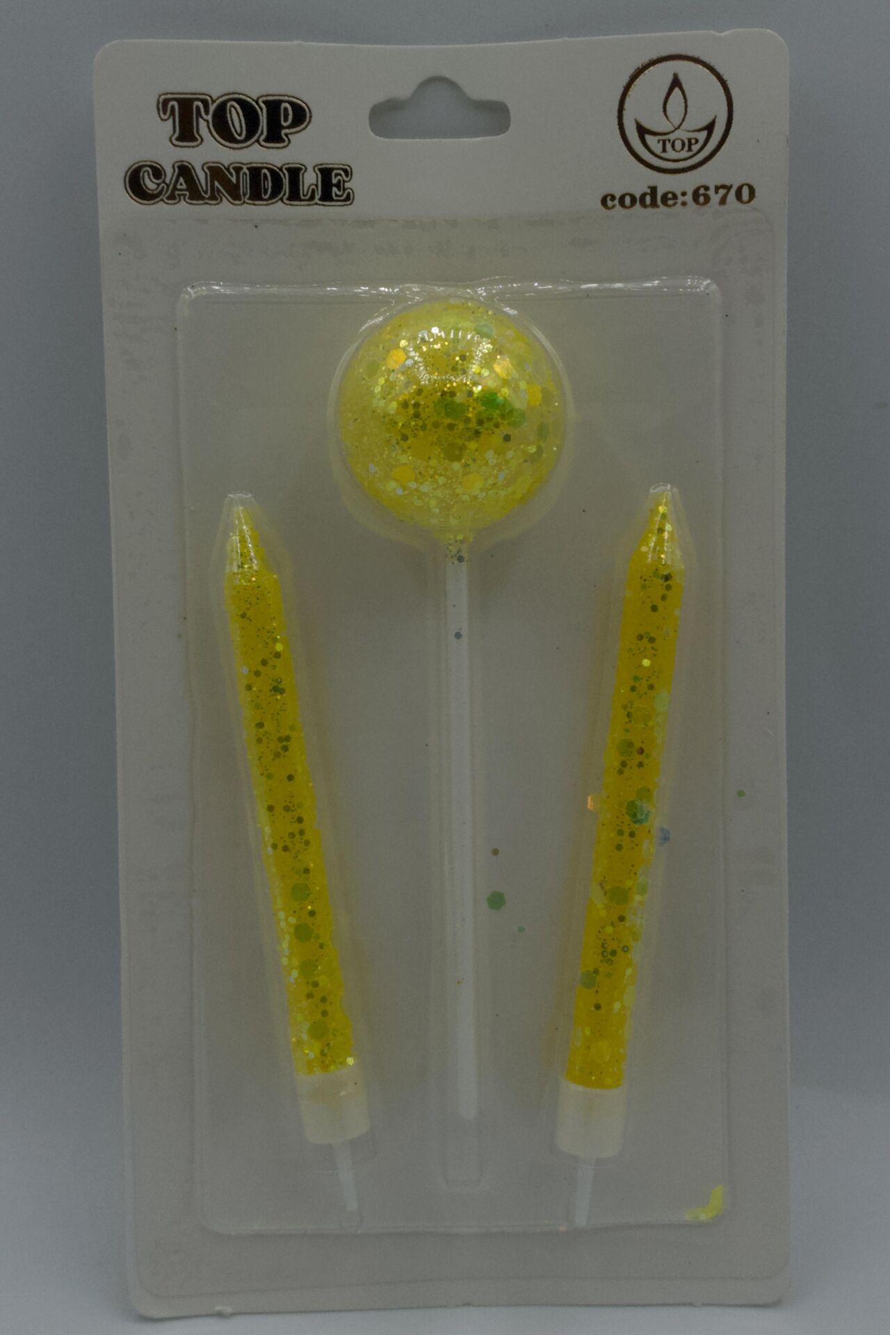 MUM İTHAL 10 CM NO:670 ALTIN SİMLİ