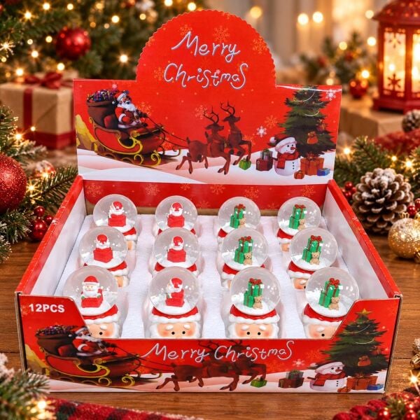 KAR KÜRESİ NOEL KÜÇÜK 12 Lİ (1 KOLİ 192 PK)