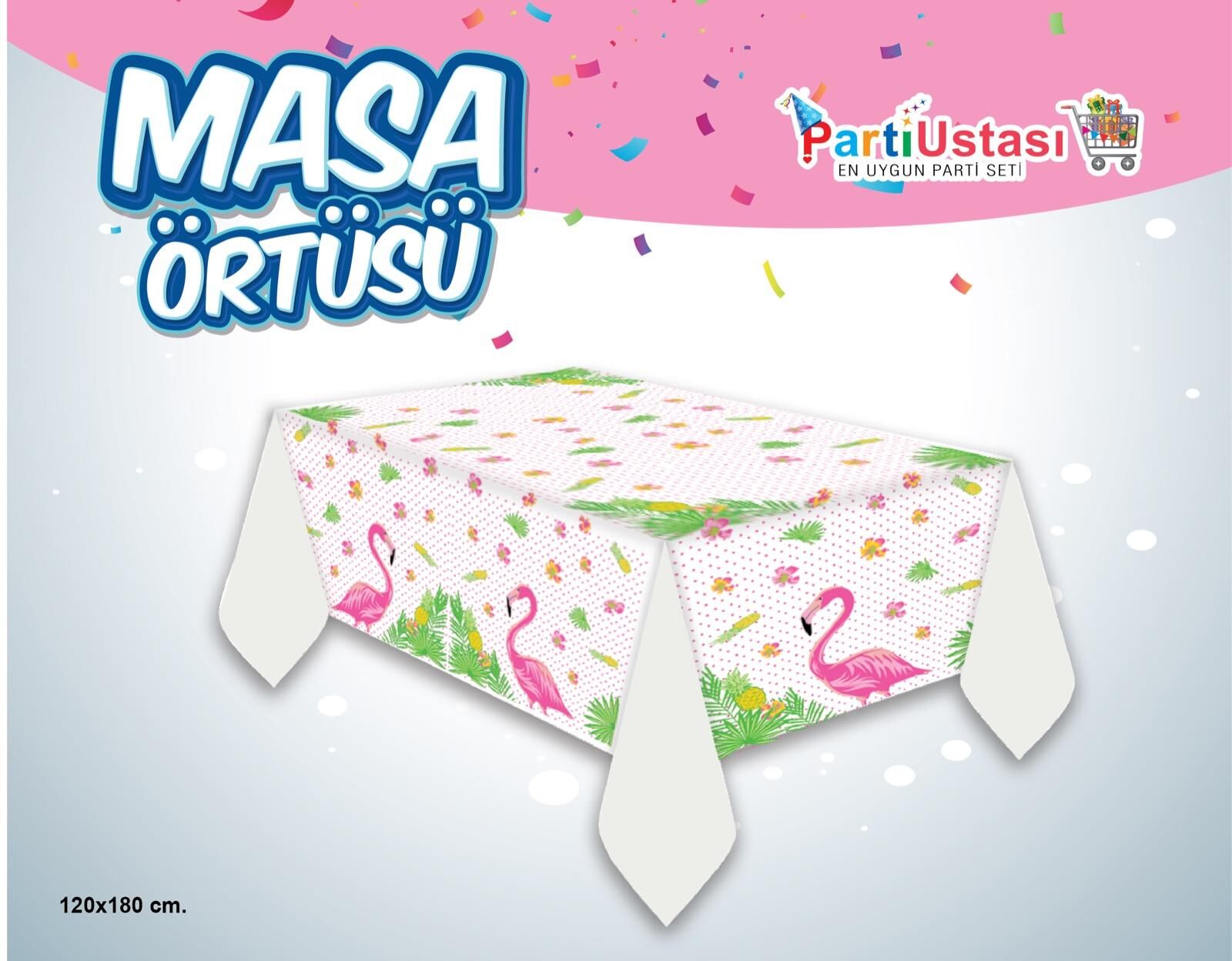 MASA ÖRTÜSÜ LİSANSLI FLAMİNGO