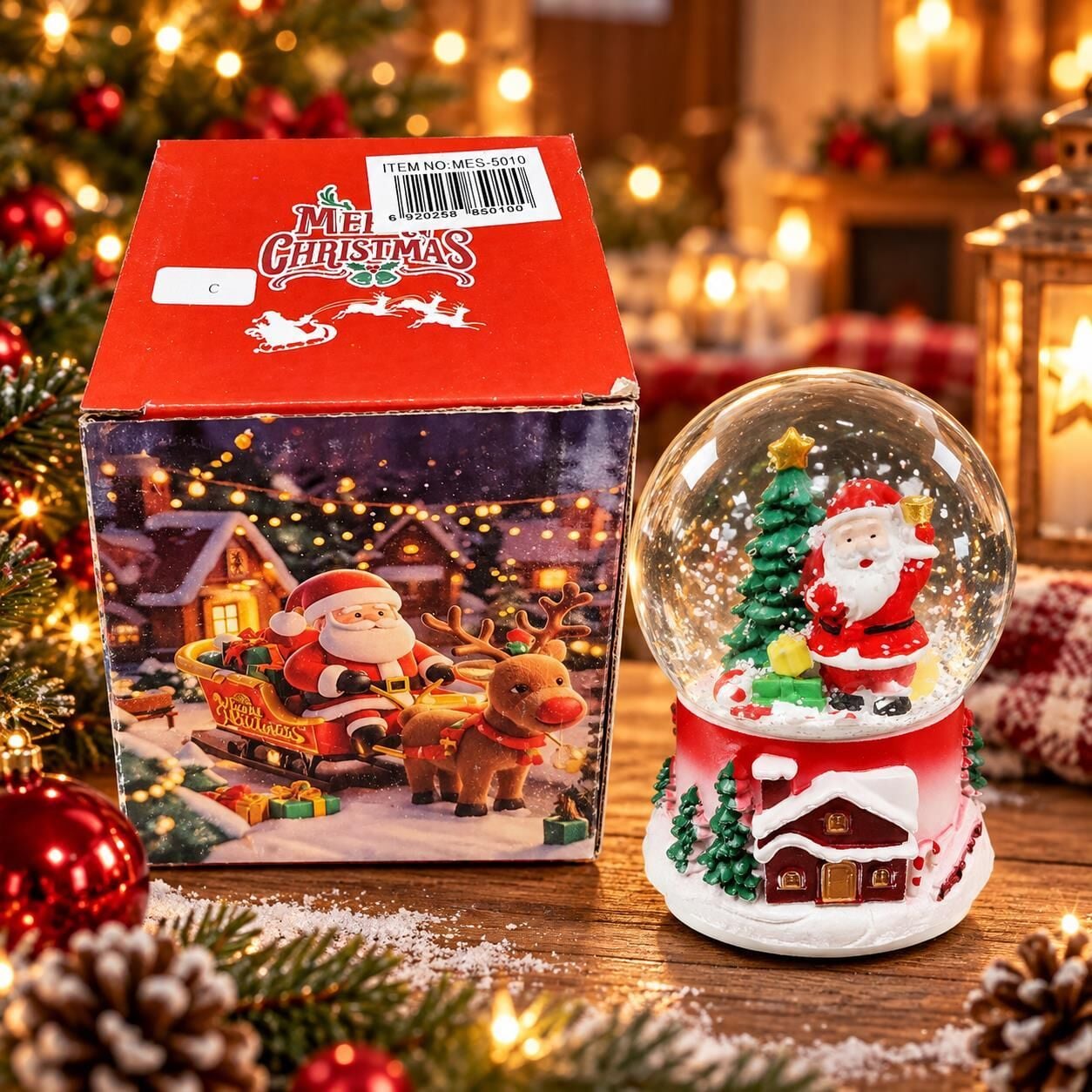 KAR KÜRESİ NOEL ORTA (1 KOLİ 48 PK)