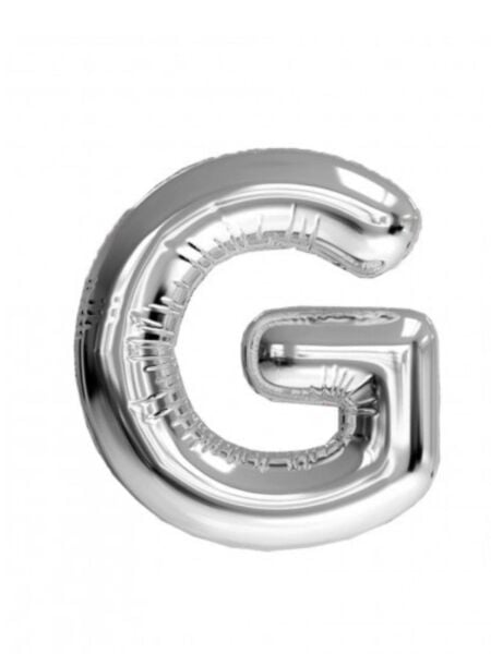 34 İNC FOLYO BALON HARF GÜMÜŞ G