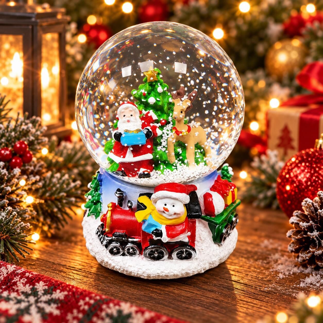 KAR KÜRESİ NOEL ORTA (1 KOLİ 48 PK)