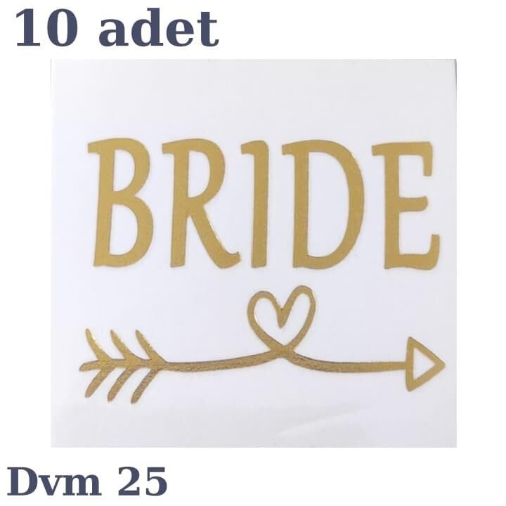 DÖVME BRİDE ALTIN AŞK OKU NO:25