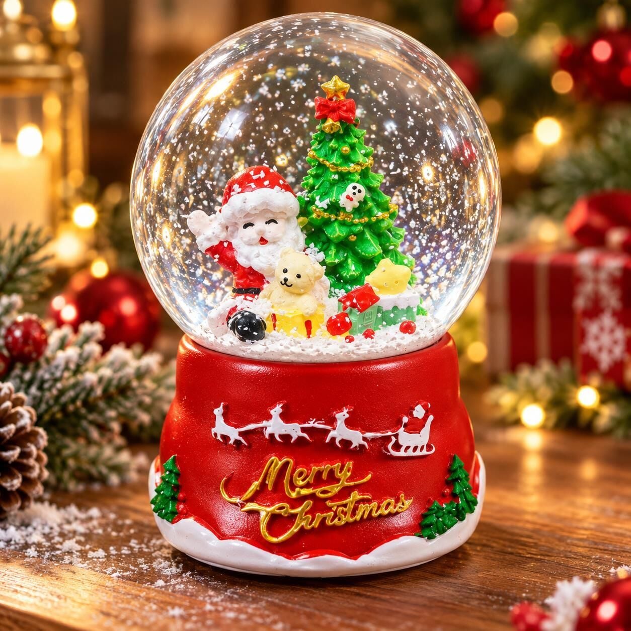 KAR KÜRESİ NOEL ORTA (1 KOLİ 48 PK)