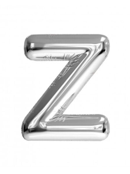 34 İNC FOLYO BALON HARF GÜMÜŞ Z