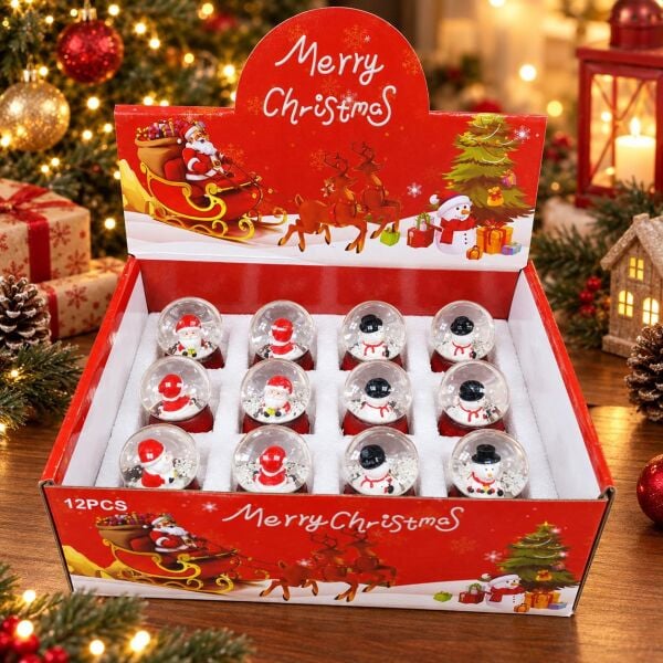 KAR KÜRESİ NOEL KÜÇÜK 12 Lİ (1 KOLİ 192 PK)