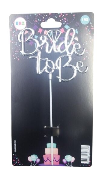 PASTA YAZISI PLASTİK BRİDE TOBE GÜMÜŞ