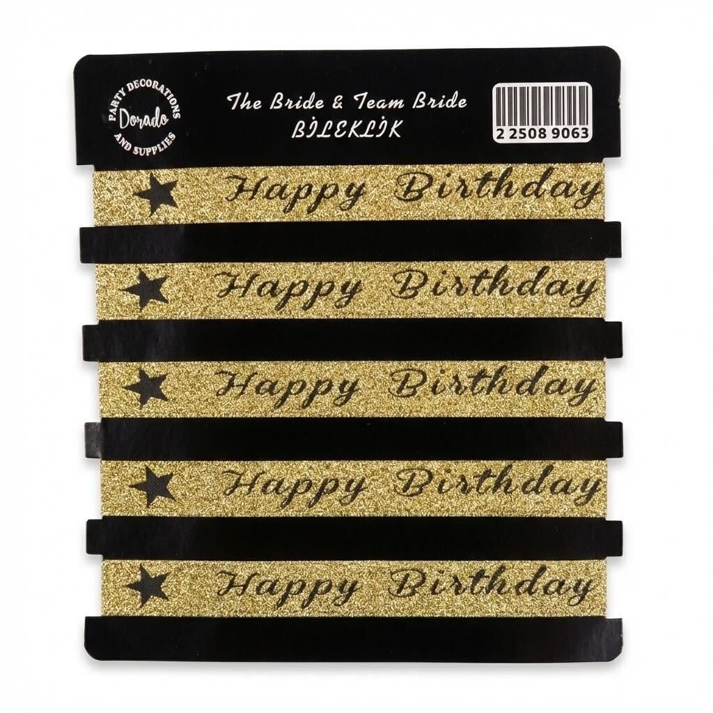 BİLEKLİK HAPPY 5 Lİ