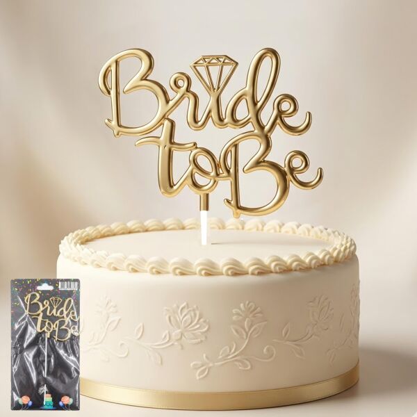 PASTA YAZISI PLASTİK BRİDE TOBE GOLD