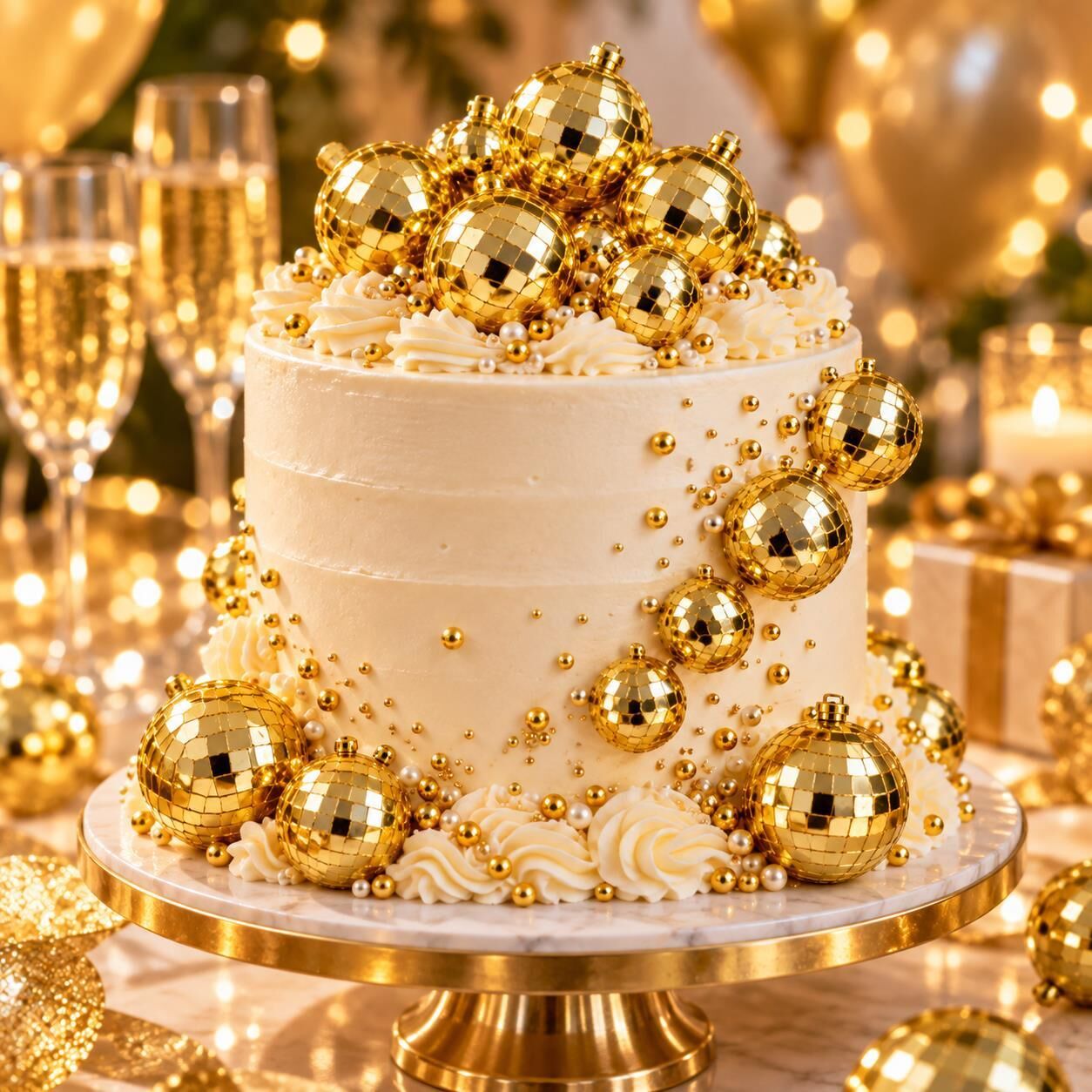 DİSKO TOPU PLS 5 CM GOLD 20 Lİ (1 KOLİ 110 PK)