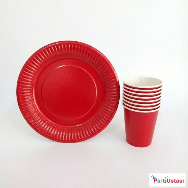 TABAK BARDAK KIRMIZI