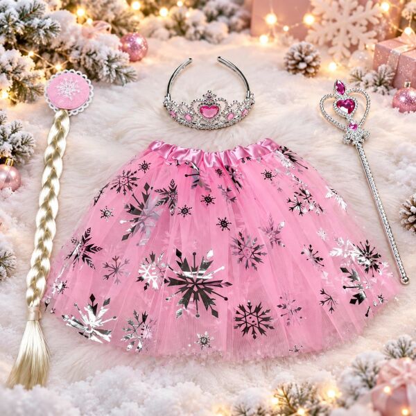 KOSTÜM LÜX FROZEN PEMBE (1 KOLİ 200 AD)