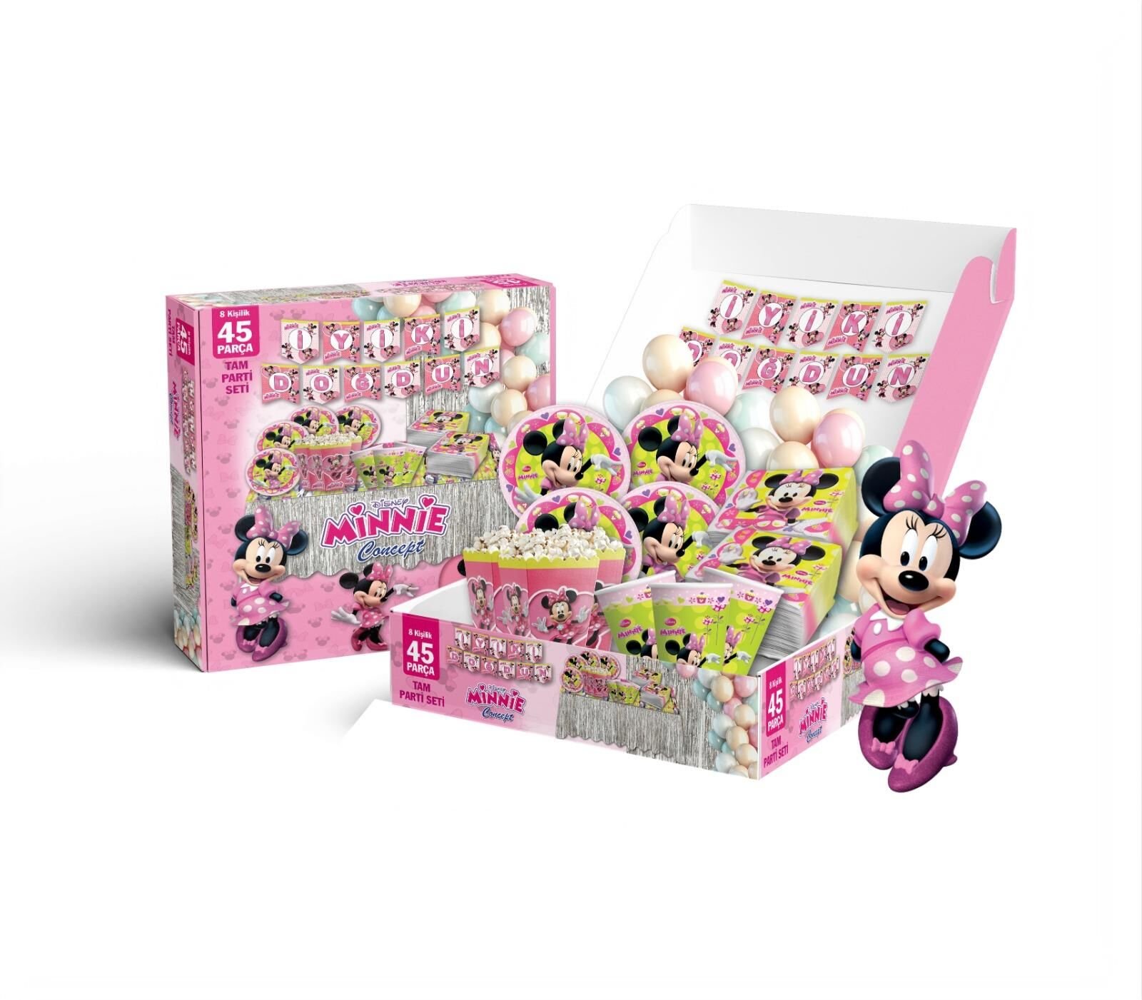 PARTİ SETİ 45 KİŞİLİK MİNİ