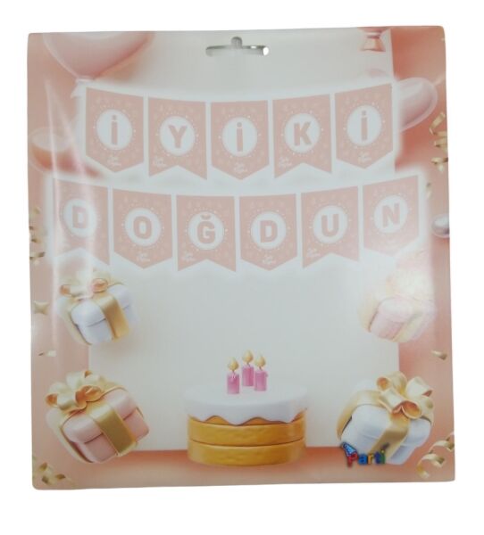 YAZI ZARF BANNER KREM