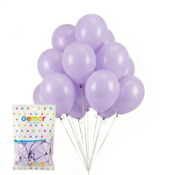 BALON PASTEL LİLA 100 LÜ