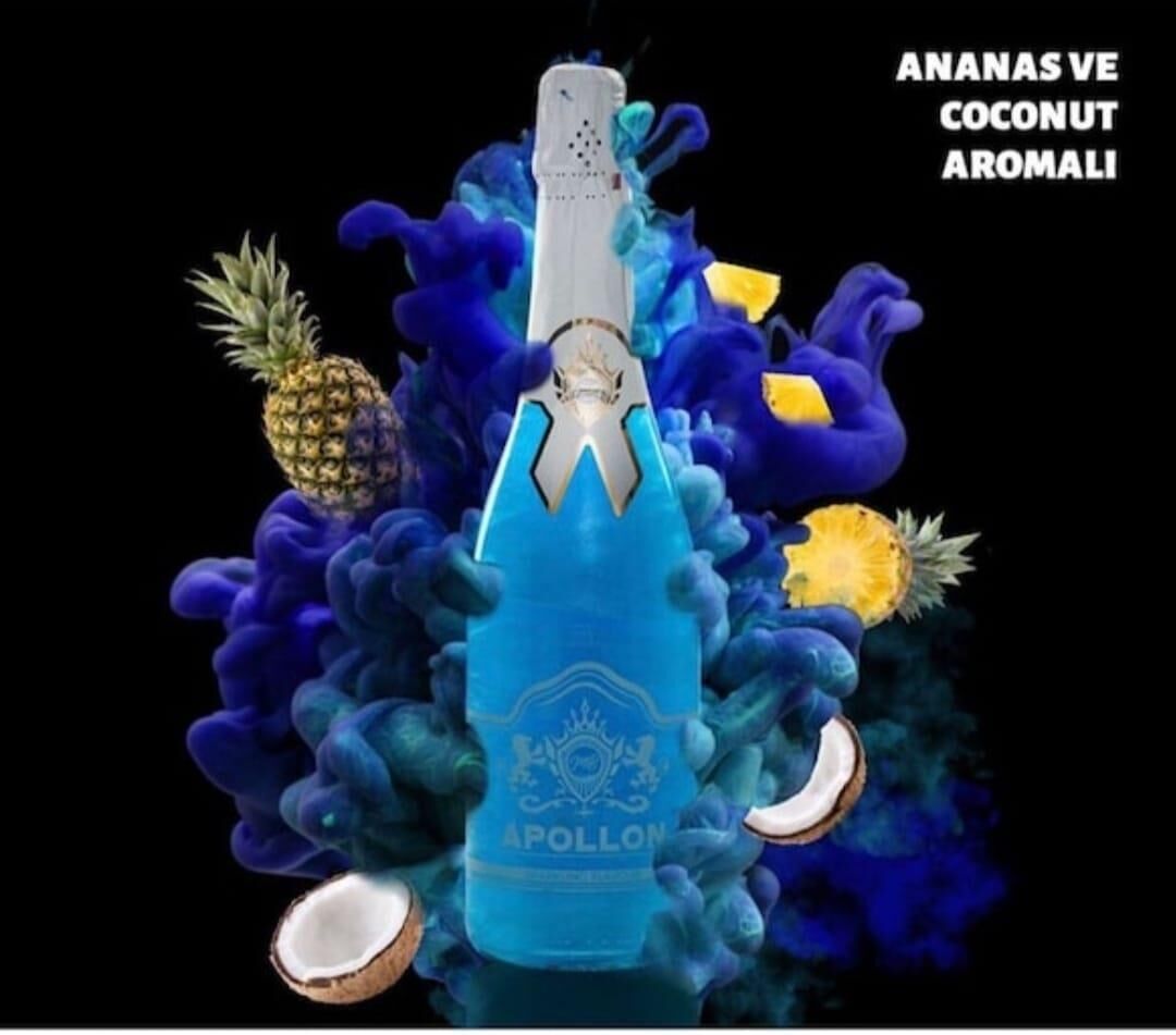 ŞAMPANYA MAVİ (1 BAGS 12 ADET)