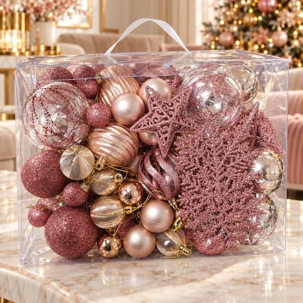 LÜX ÇANTA NOEL SET 100 LÜ ROZ (1 KOLİ 18 PK)