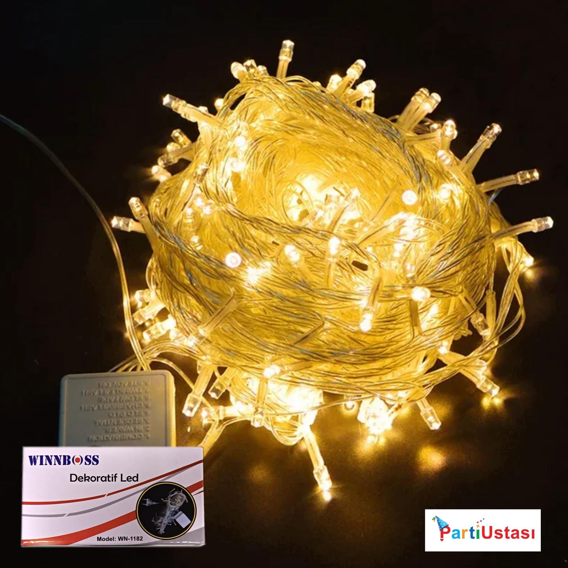 LED IŞIK 10 METRE WN 1182 GÜNIŞIĞI 100 AMPUL