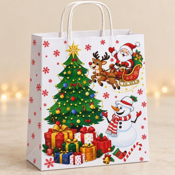 ÇANTA BÜKÜM SAPLI 25 X 12 X 31 H 25 AD NOEL BABA