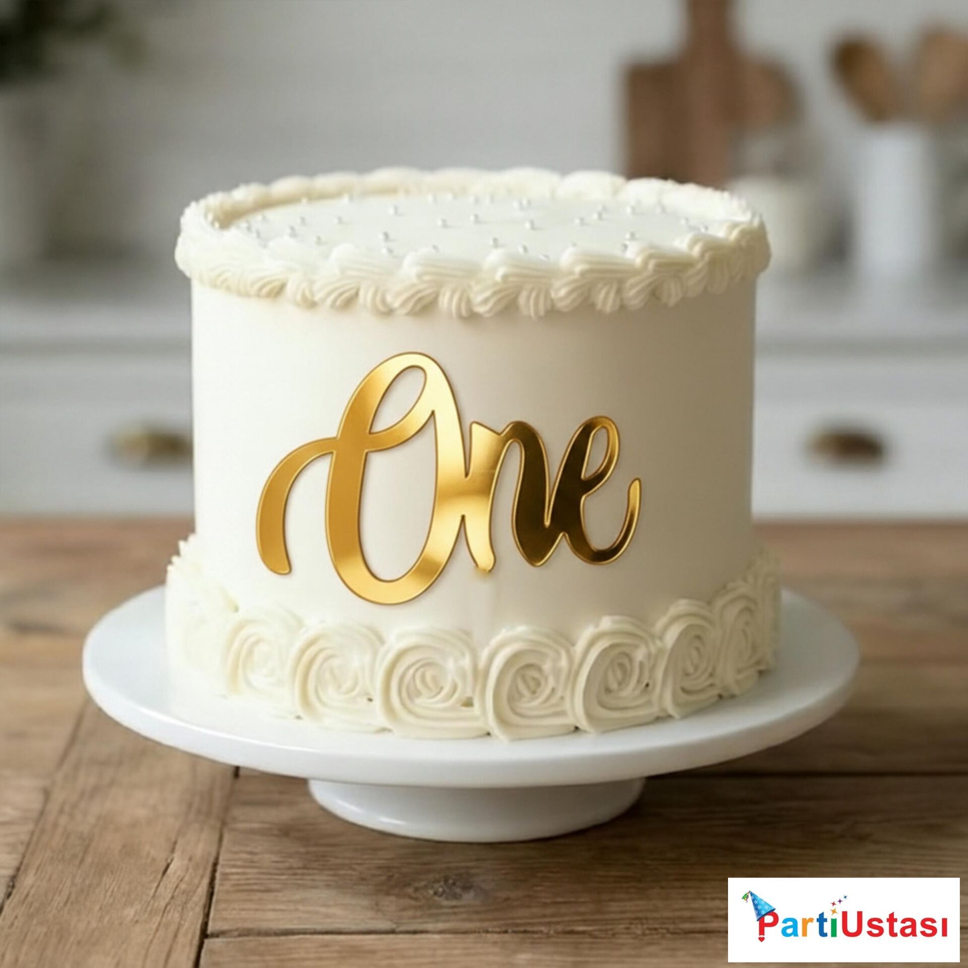 PASTA ÖNÜ YAZI PLEKSİ ONE GOLD